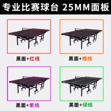 銀河Yinhe NO.Y1202 專業(yè)乒乓球臺球桌 25mm比賽式球臺 俱樂部專供（5色可選）